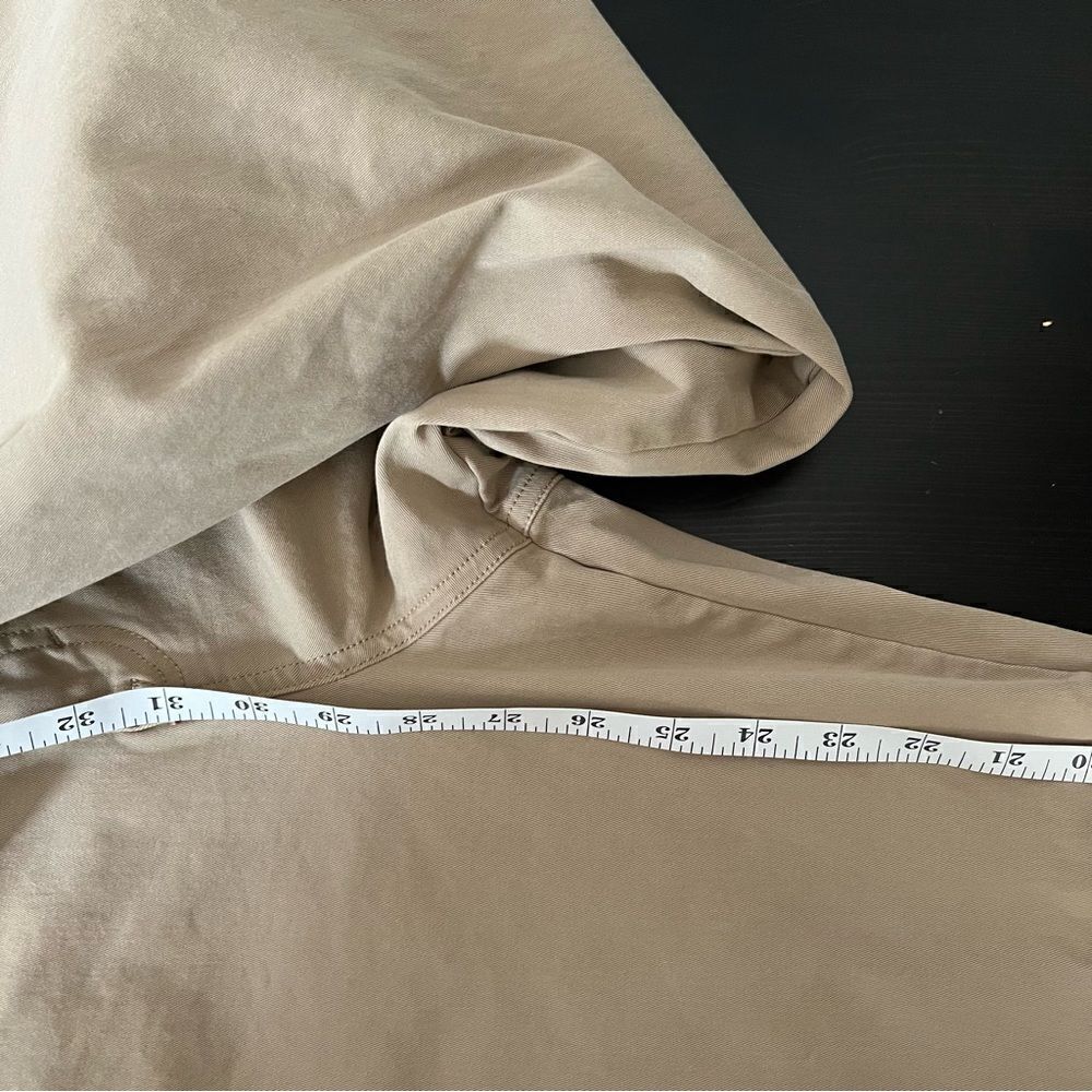 Lucky Brand Pants Mens Size 33x30? Beige Chino Straight Leg Stretch Slash Pocket - Picture 13 of 14